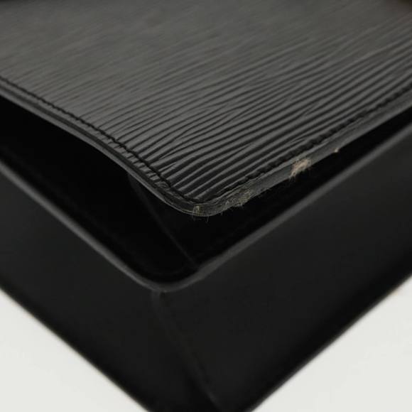 LOUIS VUITTON Epi Concorde Hand Bag Black M52132 LV Auth 99274 - Picture 8 of 16